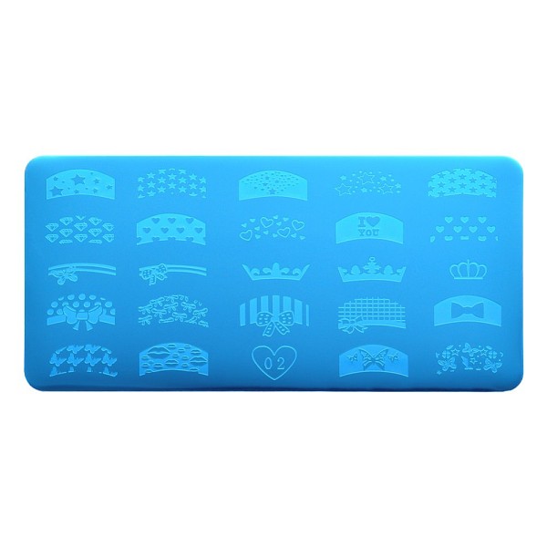 PandaHall Stainless Steel Nail Art Templates Stamping Plate Set, Nail Image Templates, Rectangle Manicure Template Kit, Ribbon Pattern...
PandaHall Stainless Steel Nail Art Templates Stamping Plate Set, Nail Image Templates, Rectangle Manicure Template Kit, Ribbon Pattern...