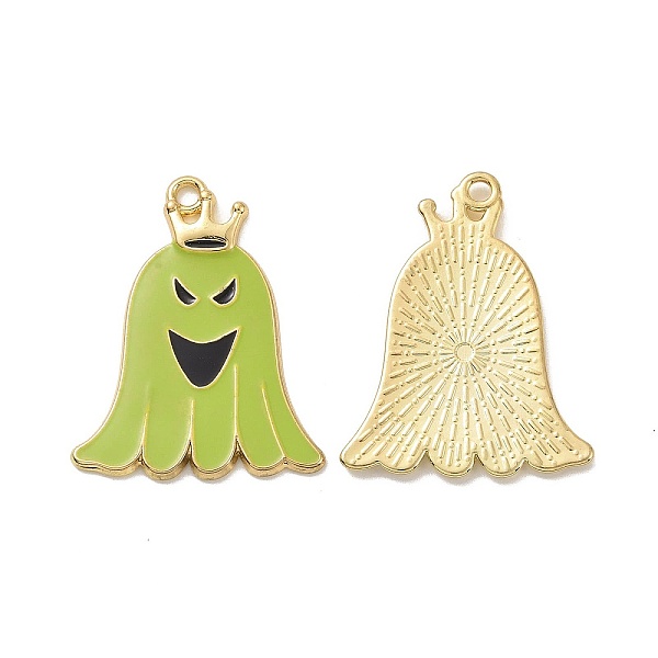 PandaHall Halloween Theme Rack Plating Alloy Enamel Pendants, Ghost Charms, Light Gold, 31.5x24.5x1.5mm, Hole: 2mm Alloy+Enamel Ghost
PandaHall Halloween Theme Rack Plating Alloy Enamel Pendants, Ghost Charms, Light Gold, 31.5x24.5x1.5mm, Hole: 2mm Alloy+Enamel Ghost