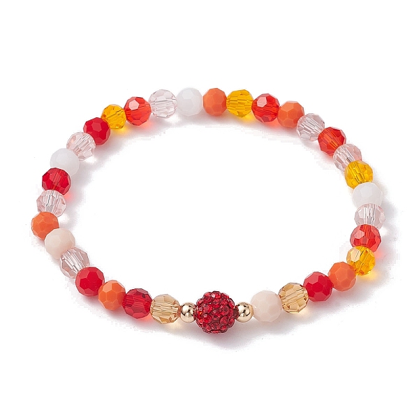 PandaHall Glass Faceted Round Beaded Stretch Bracelets, Crimson, Inner Diameter: 2 inch(5.2cm) Glass Round Pink
PandaHall Glass Faceted Round Beaded Stretch Bracelets, Crimson, Inner Diameter: 2 inch(5.2cm) Glass Round Pink