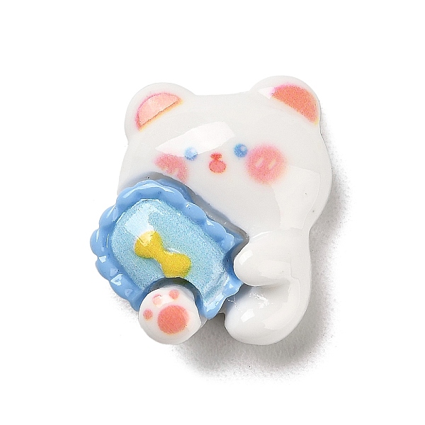 PandaHall Opaque Resin Cabochons, Cartoon Sleeping Bear, Sky Blue, 22x19.5x8.5mm Resin Bear
PandaHall Opaque Resin Cabochons, Cartoon Sleeping Bear, Sky Blue, 22x19.5x8.5mm Resin Bear