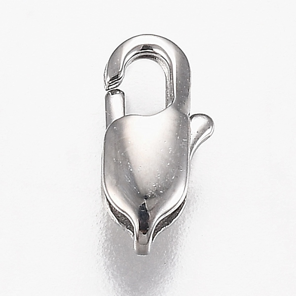 PandaHall 316 Surgical Stainless Steel Lobster Claw Clasps, Manual Polishing, Stainless Steel Color, 9x4.5x3mm, Hole: 1.3mm 316 Surgical...
PandaHall 316 Surgical Stainless Steel Lobster Claw Clasps, Manual Polishing, Stainless Steel Color, 9x4.5x3mm, Hole: 1.3mm 316 Surgical...