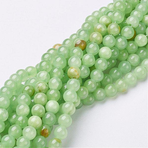 PandaHall Natural Flower Jade Beads Strands, Dyed, Round, 6mm Flower Jade Round Green
PandaHall Natural Flower Jade Beads Strands, Dyed, Round, 6mm Flower Jade Round Green