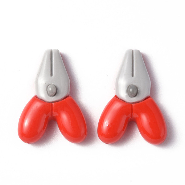 PandaHall Opaque Resin Cabochons, Tool Theme, Plier Pattern, 22x16x5.5mm Resin Tool Red
PandaHall Opaque Resin Cabochons, Tool Theme, Plier Pattern, 22x16x5.5mm Resin Tool Red