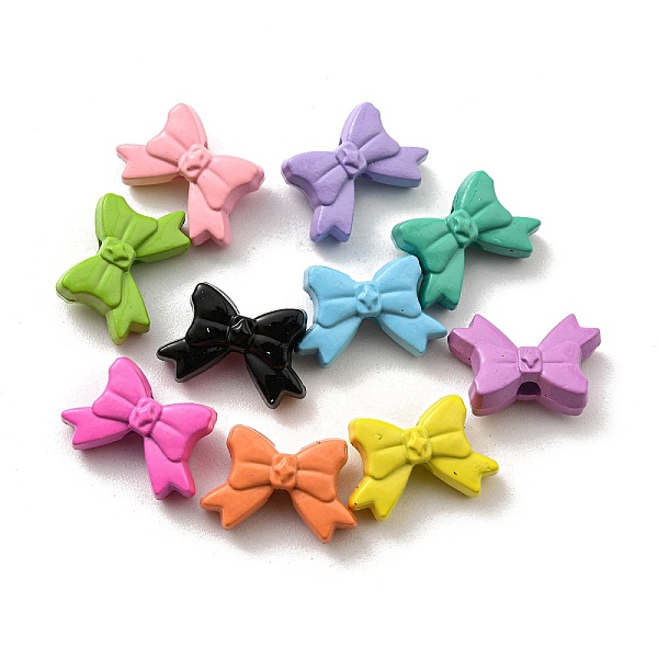 PandaHall Spray Painted Alloy Beads, Lead Free & Cadmium Free, Bowknot, Mixed Color, 8x12x5mm, Hole: 1.8mm Alloy Bowknot Multicolor
PandaHall Spray Painted Alloy Beads, Lead Free & Cadmium Free, Bowknot, Mixed Color, 8x12x5mm, Hole: 1.8mm Alloy Bowknot Multicolor