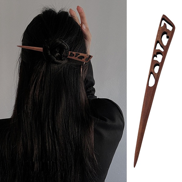 PandaHall Swartizia Spp Wood Hair Sticks, Dyed, Coconut Brown, 169x18x7mm Wood Brown
PandaHall Swartizia Spp Wood Hair Sticks, Dyed, Coconut Brown, 169x18x7mm Wood Brown