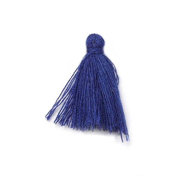 PandaHall Polycotton(Polyester Cotton) Tassel Pendant Decorations, Marine Blue, 28~34x5mm, about 300pcs/bag Polycotton Blue
PandaHall Polycotton(Polyester Cotton) Tassel Pendant Decorations, Marine Blue, 28~34x5mm, about 300pcs/bag Polycotton Blue
