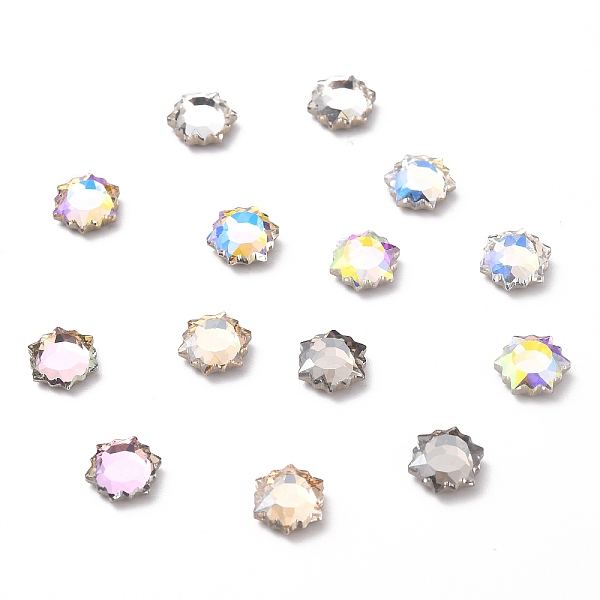 PandaHall K9 Faceted Glass Rhinestone Cabochons, Flat Back, Back Plated, Hexagon, Mixed Color, 8x8x3mm Glass Rhinestone Hexagon Multicolor
PandaHall K9 Faceted Glass Rhinestone Cabochons, Flat Back, Back Plated, Hexagon, Mixed Color, 8x8x3mm Glass Rhinestone Hexagon Multicolor