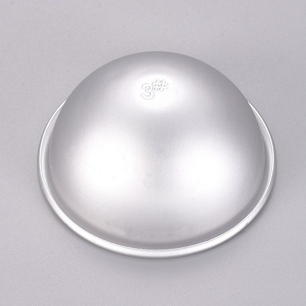 PandaHall Aluminium Alloy Bath Bomb Mold, for Bath Bombs Handmade Soaps, Half Round, Silver, 67.5x34mm Aluminum Alloy Silver
PandaHall Aluminium Alloy Bath Bomb Mold, for Bath Bombs Handmade Soaps, Half Round, Silver, 67.5x34mm Aluminum Alloy Silver