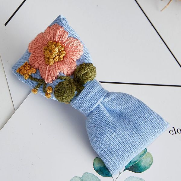 PandaHall Bowknot Hair Clip Embroidery Beginner Kits, including Embroidery Fabric & Thread, Needle, Embroidery Hoop, Instruction, Elastic...
PandaHall Bowknot Hair Clip Embroidery Beginner Kits, including Embroidery Fabric & Thread, Needle, Embroidery Hoop, Instruction, Elastic...