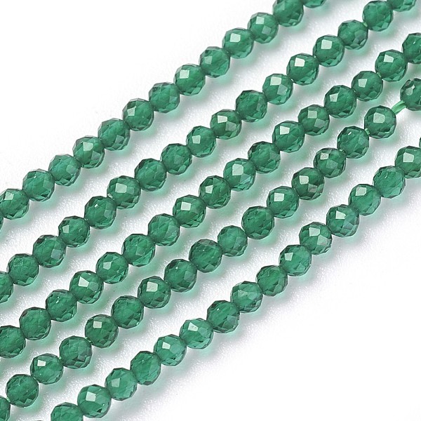 PandaHall Transparent Glass Beads Strands, Faceted, Round, Green, 2mm, Hole: 0.5mm, about 164~182pcs/strand, 14.8~15.7 inch(37.5~40cm) Glass...
PandaHall Transparent Glass Beads Strands, Faceted, Round, Green, 2mm, Hole: 0.5mm, about 164~182pcs/strand, 14.8~15.7 inch(37.5~40cm) Glass...