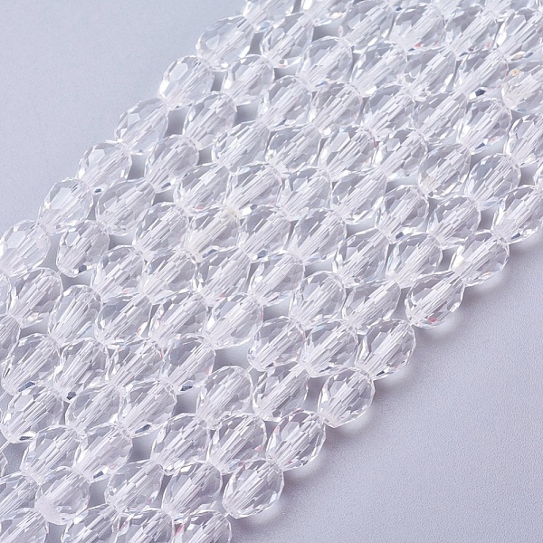 PandaHall Glass Beads Strands, Faceted, Drop, Clear, 7.5~8x6mm, Hole: 1.5mm, about 66~68pcs/strand, 15.7 inch Glass Teardrop Clear
PandaHall Glass Beads Strands, Faceted, Drop, Clear, 7.5~8x6mm, Hole: 1.5mm, about 66~68pcs/strand, 15.7 inch Glass Teardrop Clear
