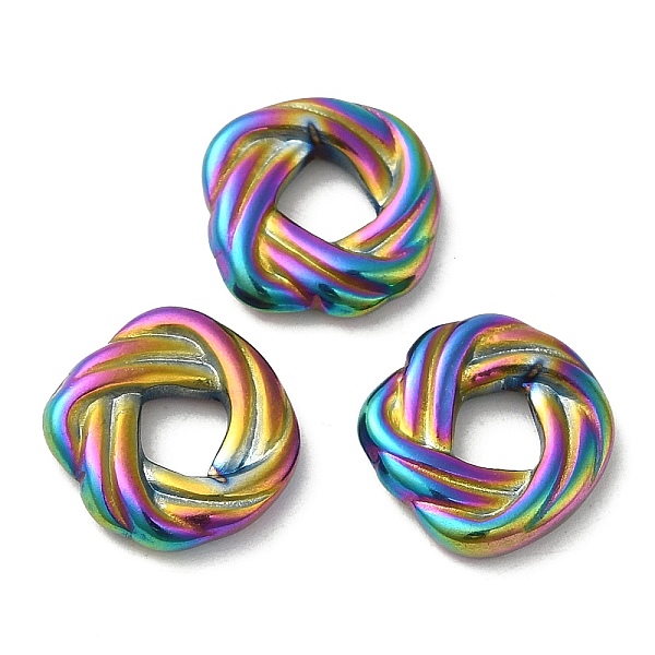 PandaHall Ion Plating(IP) 304 Stainless Steel Link Rings, Twisted Ring Connector, Rainbow Color, 13x13x3mm, Inner Diameter: 5mm 304...
PandaHall Ion Plating(IP) 304 Stainless Steel Link Rings, Twisted Ring Connector, Rainbow Color, 13x13x3mm, Inner Diameter: 5mm 304...