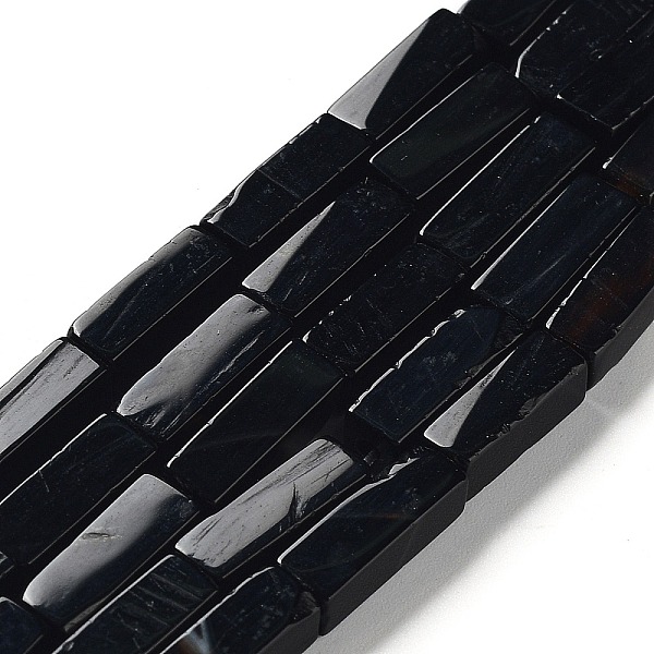 PandaHall Natural Black Agate Beads Strands, Cuboid, 12.5~13.5x3~5x3~4.5mm, Hole: 1mm, about 30~32pcs/strand, 15.1~15.9 inch(38.5~40.5cm)...
PandaHall Natural Black Agate Beads Strands, Cuboid, 12.5~13.5x3~5x3~4.5mm, Hole: 1mm, about 30~32pcs/strand, 15.1~15.9 inch(38.5~40.5cm)...