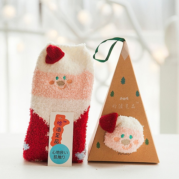 PandaHall Coral Velvet Knitting Socks, Cartoon Crew Socks, Winter Warm Thermal Socks, Christmas, Santa Claus, 250mm Velvet Santa Claus
PandaHall Coral Velvet Knitting Socks, Cartoon Crew Socks, Winter Warm Thermal Socks, Christmas, Santa Claus, 250mm Velvet Santa Claus