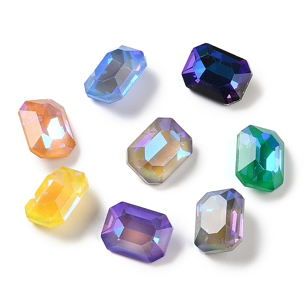 PandaHall Glass Rhinestone Cabochons, Point Back, Faceted, Rectangle, Mixed Color, 8x6x4mm Glass Rhinestone Rectangle Multicolor
PandaHall Glass Rhinestone Cabochons, Point Back, Faceted, Rectangle, Mixed Color, 8x6x4mm Glass Rhinestone Rectangle Multicolor