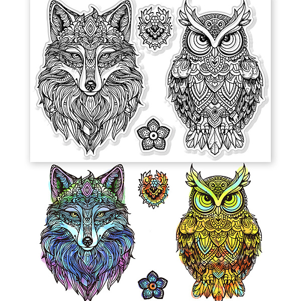 PandaHall Custom PVC Plastic Clear Stamps, for DIY Scrapbooking, Photo Album Decorative, Cards Making, Owl, 160x110mm Plastic Owl
PandaHall Custom PVC Plastic Clear Stamps, for DIY Scrapbooking, Photo Album Decorative, Cards Making, Owl, 160x110mm Plastic Owl