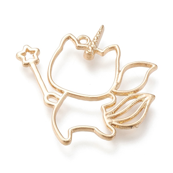 PandaHall Alloy Open Back Bezel Pendants, For DIY UV Resin, Epoxy Resin, Pressed Flower Jewelry, Cadmium Free & Lead Free, Angel Unicorn...
PandaHall Alloy Open Back Bezel Pendants, For DIY UV Resin, Epoxy Resin, Pressed Flower Jewelry, Cadmium Free & Lead Free, Angel Unicorn...