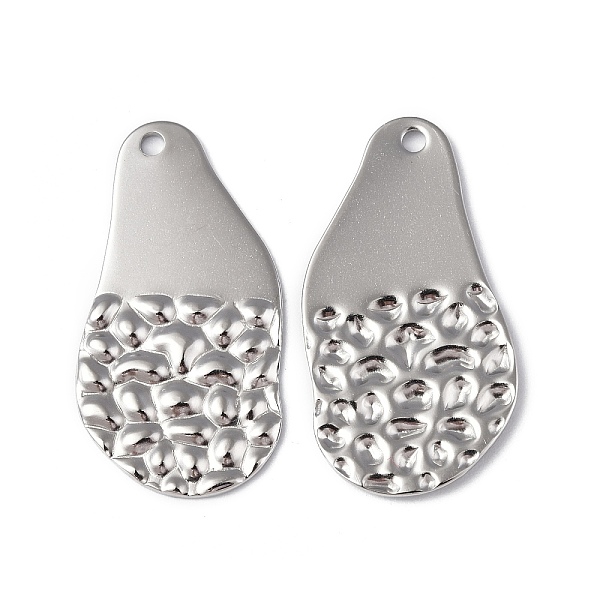 PandaHall 304 Stainless Steel Pendants, Textured, Teardrop Charm, Stainless Steel Color, 30x16x1.5mm, Hole: 1.6mm 304 Stainless Steel...
PandaHall 304 Stainless Steel Pendants, Textured, Teardrop Charm, Stainless Steel Color, 30x16x1.5mm, Hole: 1.6mm 304 Stainless Steel...
