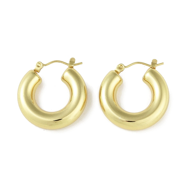 PandaHall Ion Plating(IP) 304 Stainless Steel Hoop Earrings for Women, Toroidal, Real 18K Gold Plated, 24x6mm 304 Stainless Steel Other...
PandaHall Ion Plating(IP) 304 Stainless Steel Hoop Earrings for Women, Toroidal, Real 18K Gold Plated, 24x6mm 304 Stainless Steel Other...