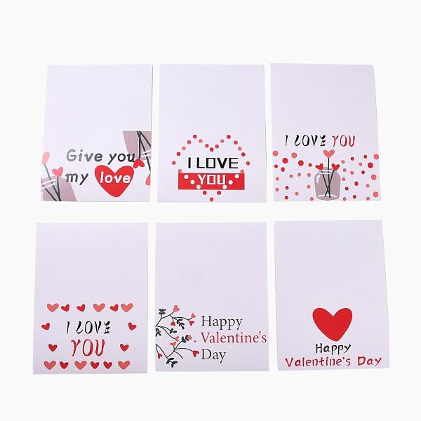 PandaHall Rectangle Paper Greeting Cards, with Rectangle Envelope and Flat Round Self Adhesive Paper Stickers, Valentine's Day Wedding..., Multicolor
PandaHall Rectangle Paper Greeting Cards, with Rectangle Envelope and Flat Round Self Adhesive Paper Stickers, Valentine's Day Wedding..., Multicolor