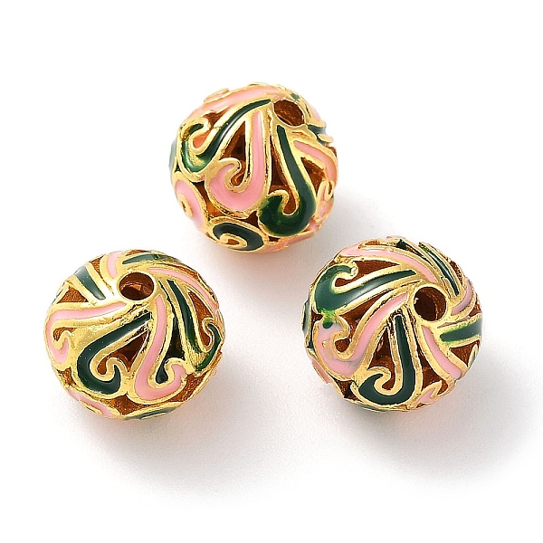 PandaHall Alloy Enamel Beads, Golden, Round, Pink, 10mm, Hole: 1.6mm Alloy+Enamel Round Pink
PandaHall Alloy Enamel Beads, Golden, Round, Pink, 10mm, Hole: 1.6mm Alloy+Enamel Round Pink