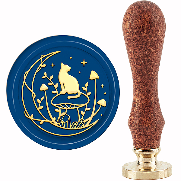 PandaHall CRASPIRE Wax Seal Stamp Moon and Cat Sealing Wax Stamps Mushroom 30mm/1.18inch Removable Brass Head Sealing Stamp with Wooden...
PandaHall CRASPIRE Wax Seal Stamp Moon and Cat Sealing Wax Stamps Mushroom 30mm/1.18inch Removable Brass Head Sealing Stamp with Wooden...