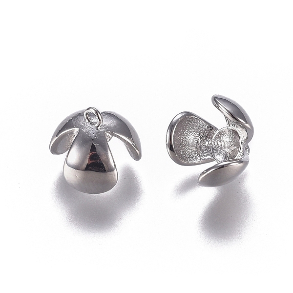 PandaHall Brass Screw Eye Peg Bails Pendants, for Half-driled Beads, Leaf, Real Platinum Plated, 9x9x7x7.5mm, Hole: 1mm, Inner Diameter: 7mm...
PandaHall Brass Screw Eye Peg Bails Pendants, for Half-driled Beads, Leaf, Real Platinum Plated, 9x9x7x7.5mm, Hole: 1mm, Inner Diameter: 7mm...