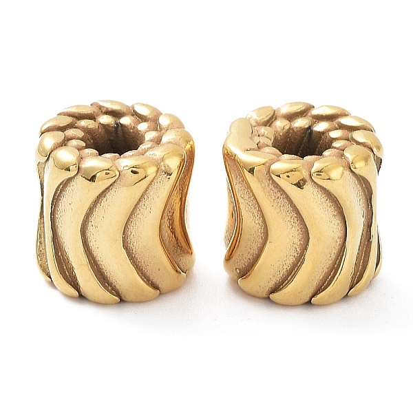 PandaHall Ion Plating(IP) 304 Stainless Steel European Beads, Large Hole Beads, Column, Golden, 11.5x11.5mm, Hole: 4mm 304 Stainless Steel...
PandaHall Ion Plating(IP) 304 Stainless Steel European Beads, Large Hole Beads, Column, Golden, 11.5x11.5mm, Hole: 4mm 304 Stainless Steel...