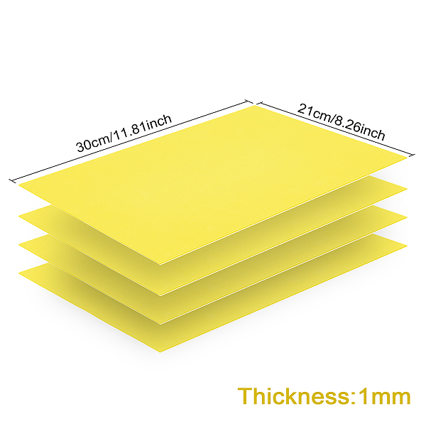 PandaHall Sponge EVA Sheet Foam Paper Sets, With Adhesive Back, Antiskid, Rectangle, Yellow, 30x21x0.1cm Foam Rectangle Yellow
PandaHall Sponge EVA Sheet Foam Paper Sets, With Adhesive Back, Antiskid, Rectangle, Yellow, 30x21x0.1cm Foam Rectangle Yellow