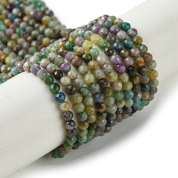 PandaHall Natural Red Corundum/Ruby and Sapphire Beads Strands, Faceted, Round, 2mm, Hole: 0.6mm, about 161~163pcs/strand, 15.43''(39.2cm)...
PandaHall Natural Red Corundum/Ruby and Sapphire Beads Strands, Faceted, Round, 2mm, Hole: 0.6mm, about 161~163pcs/strand, 15.43''(39.2cm)...