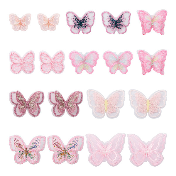 PandaHall Beadthoven 36Pcs 9 Style Butterfly Organgza Lace Embroidery Ornament Accessories, Applique Patch, Sewing Craft Decoration, Mixed..., Multicolor
PandaHall Beadthoven 36Pcs 9 Style Butterfly Organgza Lace Embroidery Ornament Accessories, Applique Patch, Sewing Craft Decoration, Mixed..., Multicolor