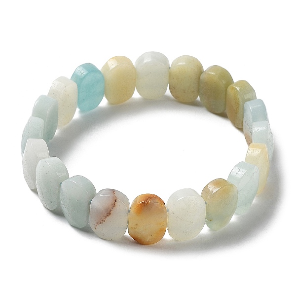 PandaHall Natural Flower Amazonitel Beaded Stretch Bracelet, Gemstone Jewelry for Women, Oval, Inner Diameter: 2-1/8 inch(5.4~5.5cm) Flower...
PandaHall Natural Flower Amazonitel Beaded Stretch Bracelet, Gemstone Jewelry for Women, Oval, Inner Diameter: 2-1/8 inch(5.4~5.5cm) Flower...