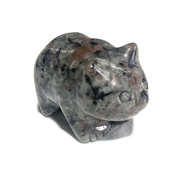 PandaHall Natural Syenite Carved Healing Panda Figurines, Reiki Energy Stone Display Decorations, 35x20x30mm Syenite Panda
PandaHall Natural Syenite Carved Healing Panda Figurines, Reiki Energy Stone Display Decorations, 35x20x30mm Syenite Panda