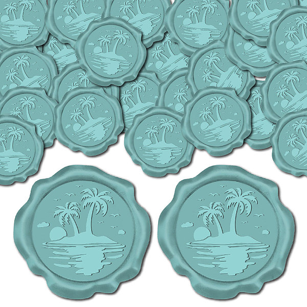 PandaHall CRASPIRE 100Pcs Adhesive Wax Seal Stickers, Envelope Seal Decoration, For Craft Scrapbook DIY Gift, Dark Turquoise, Tree, 30mm Wax...
PandaHall CRASPIRE 100Pcs Adhesive Wax Seal Stickers, Envelope Seal Decoration, For Craft Scrapbook DIY Gift, Dark Turquoise, Tree, 30mm Wax...