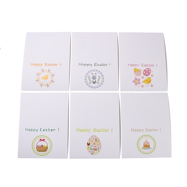 PandaHall Rectangle Paper Greeting Cards, with Rectangle Envelope and Flat Round Self Adhesive Paper Stickers, Easter Day Wedding Birthday..., Multicolor
PandaHall Rectangle Paper Greeting Cards, with Rectangle Envelope and Flat Round Self Adhesive Paper Stickers, Easter Day Wedding Birthday..., Multicolor