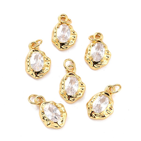 PandaHall Brass Micro Pave Cubic Zirconia Pendant, Long-Lasting Plated, Real 18K Gold Plated, Oval, Clear, 12x8x3mm, Hole: 2.6mm Brass+Cubic...
PandaHall Brass Micro Pave Cubic Zirconia Pendant, Long-Lasting Plated, Real 18K Gold Plated, Oval, Clear, 12x8x3mm, Hole: 2.6mm Brass+Cubic...