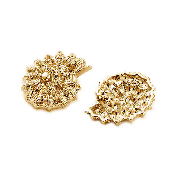 PandaHall Shell Shape Brass Stud Earrings, Long-Lasting Plated, Lead Free & Cadmium Free, Real 18K Gold Plated, 24x21mm Brass Shell Shape
PandaHall Shell Shape Brass Stud Earrings, Long-Lasting Plated, Lead Free & Cadmium Free, Real 18K Gold Plated, 24x21mm Brass Shell Shape