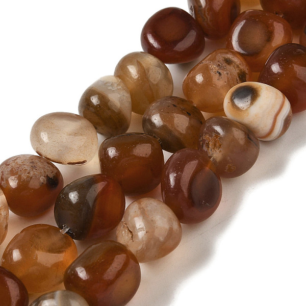 PandaHall Natural Red Agate Beads Strands, Dyed & Heated, Nuggets, Tumbled Stone, 8.5~11.5x8~11x8~10mm, Hole: 1.1mm, about 36~42pcs/strand...
PandaHall Natural Red Agate Beads Strands, Dyed & Heated, Nuggets, Tumbled Stone, 8.5~11.5x8~11x8~10mm, Hole: 1.1mm, about 36~42pcs/strand...