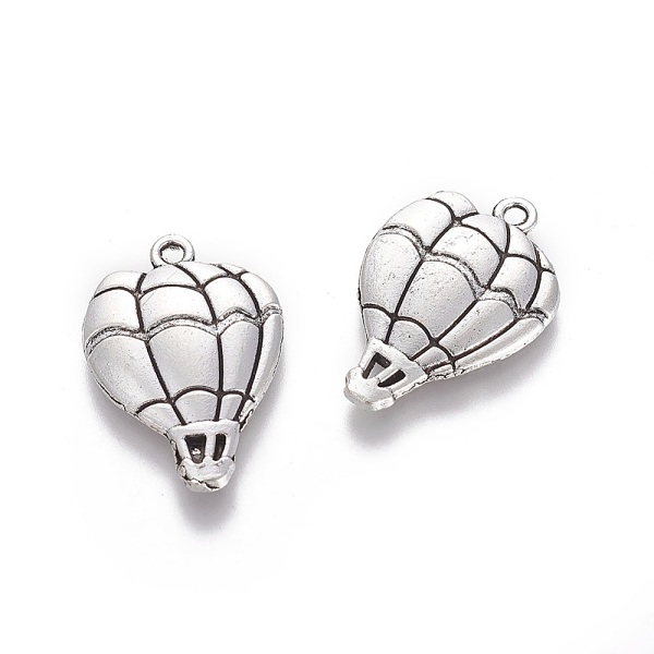 PandaHall Tibetan Style Zinc Alloy Pendants, Hot Air Balloon, Antique Silver, 25x17x2.5mm, Hole: 1.2mm Alloy Vehicle
PandaHall Tibetan Style Zinc Alloy Pendants, Hot Air Balloon, Antique Silver, 25x17x2.5mm, Hole: 1.2mm Alloy Vehicle