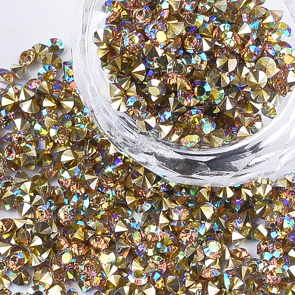 PandaHall Eco-Friendly Pointed Back Resin Rhinestones, Back Plated and AB Color Plated, Diamond Shape, Light Smoked Topaz, 4.7mm, about..., Yellow
PandaHall Eco-Friendly Pointed Back Resin Rhinestones, Back Plated and AB Color Plated, Diamond Shape, Light Smoked Topaz, 4.7mm, about..., Yellow