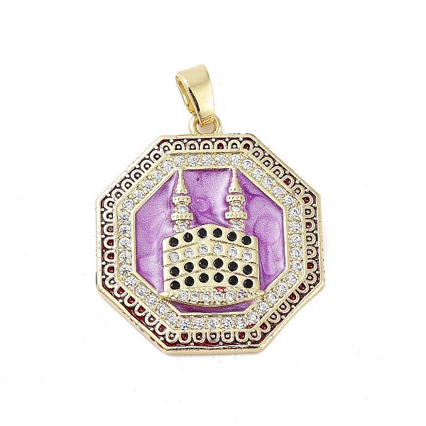 PandaHall Rack Plating Brass Micro Pave Clear Cubic Zirconia Pendants, with Enamel, Long-Lasting Plated, Lead Free & Cadmium Free, Hexagon &..., Purple
PandaHall Rack Plating Brass Micro Pave Clear Cubic Zirconia Pendants, with Enamel, Long-Lasting Plated, Lead Free & Cadmium Free, Hexagon &..., Purple