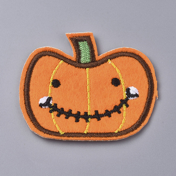 PandaHall Computerized Embroidery Cloth Iron on/Sew on Patches, Costume Accessories, Pumpkin Jack-O'-Lantern Jack-o-Lantern, for Halloween..., Orange
PandaHall Computerized Embroidery Cloth Iron on/Sew on Patches, Costume Accessories, Pumpkin Jack-O'-Lantern Jack-o-Lantern, for Halloween..., Orange