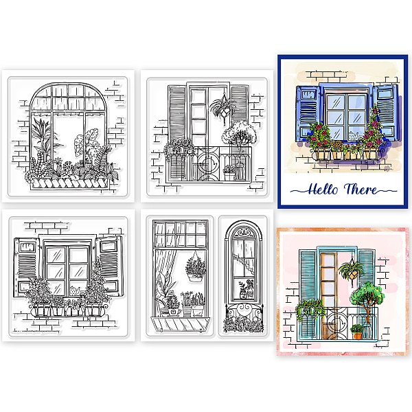 PandaHall 4Pcs 4 Styles PVC Stamp, for DIY Scrapbooking, Others, 55x55mm, 1pc/style Plastic Others
PandaHall 4Pcs 4 Styles PVC Stamp, for DIY Scrapbooking, Others, 55x55mm, 1pc/style Plastic Others