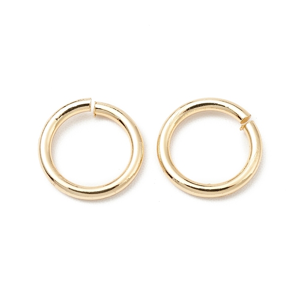 PandaHall Brass Jump Rings, Open Jump Rings, Long-Lasting Plated, Cadmium Free & Lead Free, Round Ring, Real 14K Gold Plated, 8x1mm, 18...
PandaHall Brass Jump Rings, Open Jump Rings, Long-Lasting Plated, Cadmium Free & Lead Free, Round Ring, Real 14K Gold Plated, 8x1mm, 18...