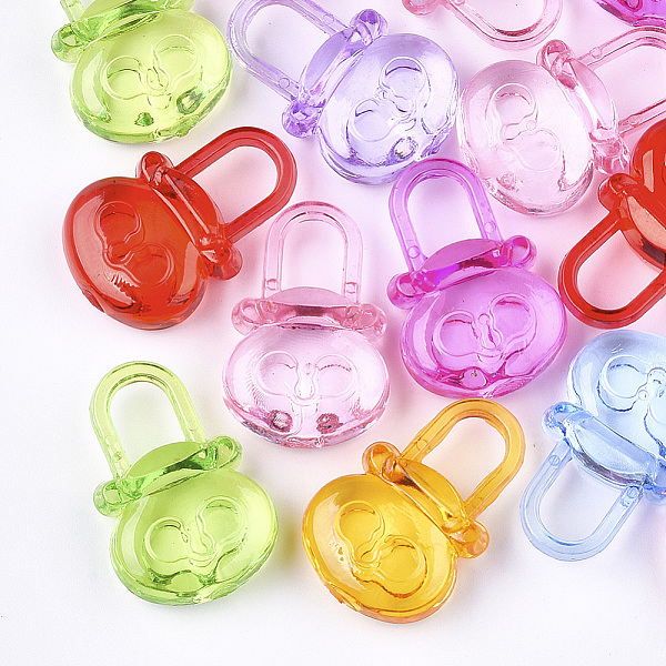 PandaHall Transparent Acrylic Pendants, Padlock, Mixed Color, 31x21x11mm, Hole: 9mm Acrylic Lock Multicolor
PandaHall Transparent Acrylic Pendants, Padlock, Mixed Color, 31x21x11mm, Hole: 9mm Acrylic Lock Multicolor