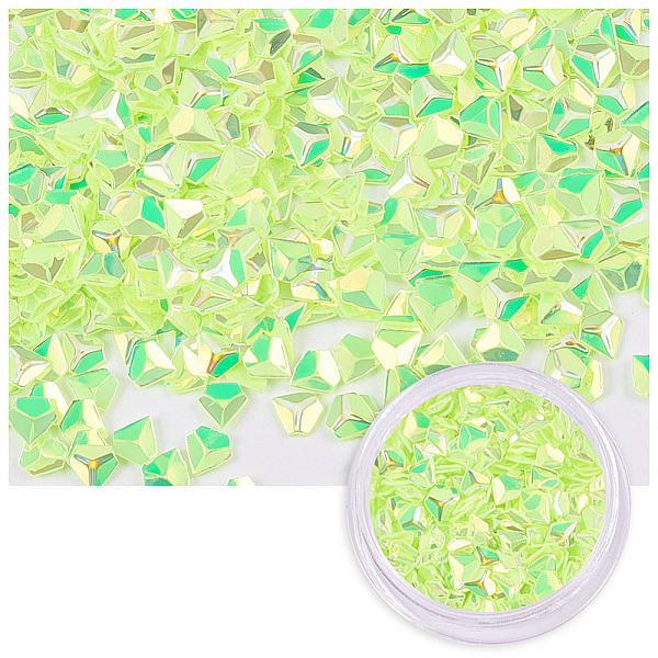 PandaHall Laser Shining Nail Art Glitter, Manicure Sequins, DIY Sparkly Paillette Tips Nail, Diamond Shape, Lawn Green, 3.5x3.5x0.7mm...
PandaHall Laser Shining Nail Art Glitter, Manicure Sequins, DIY Sparkly Paillette Tips Nail, Diamond Shape, Lawn Green, 3.5x3.5x0.7mm...