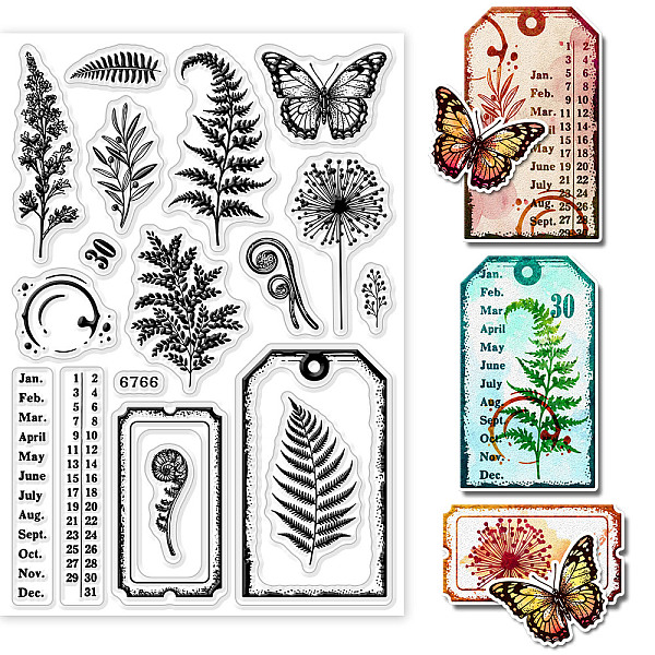 PandaHall PH Vintage Plant Clear Stamps, Label Rubber Stamps Silicone Seals Stamp Transparent Paper Craft Stamps for Journaling Card Making...
PandaHall PH Vintage Plant Clear Stamps, Label Rubber Stamps Silicone Seals Stamp Transparent Paper Craft Stamps for Journaling Card Making...