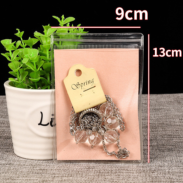 PandaHall Rectangle PVC Zip Lock Bags, Resealable Packaging Bags, Self Seal Jewelry Storage Bag, Clear, 13x9cm PVC Rectangle Clear
PandaHall Rectangle PVC Zip Lock Bags, Resealable Packaging Bags, Self Seal Jewelry Storage Bag, Clear, 13x9cm PVC Rectangle Clear