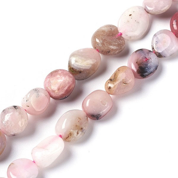 PandaHall Natural Pink Opal Beads Strands, Tumbled Stone, Nuggets, 8~12x7~9mm, Hole: 1mm, about 40pcs/strand, 15.7 inch(40cm) Pink Opal...
PandaHall Natural Pink Opal Beads Strands, Tumbled Stone, Nuggets, 8~12x7~9mm, Hole: 1mm, about 40pcs/strand, 15.7 inch(40cm) Pink Opal...