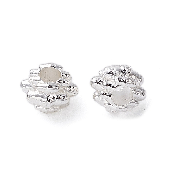 PandaHall Alloy Spacer Beads, Long-Lasting Plated, Flower Shape, Silver, 4x3mm, Hole: 1.6mm Alloy Flower
PandaHall Alloy Spacer Beads, Long-Lasting Plated, Flower Shape, Silver, 4x3mm, Hole: 1.6mm Alloy Flower